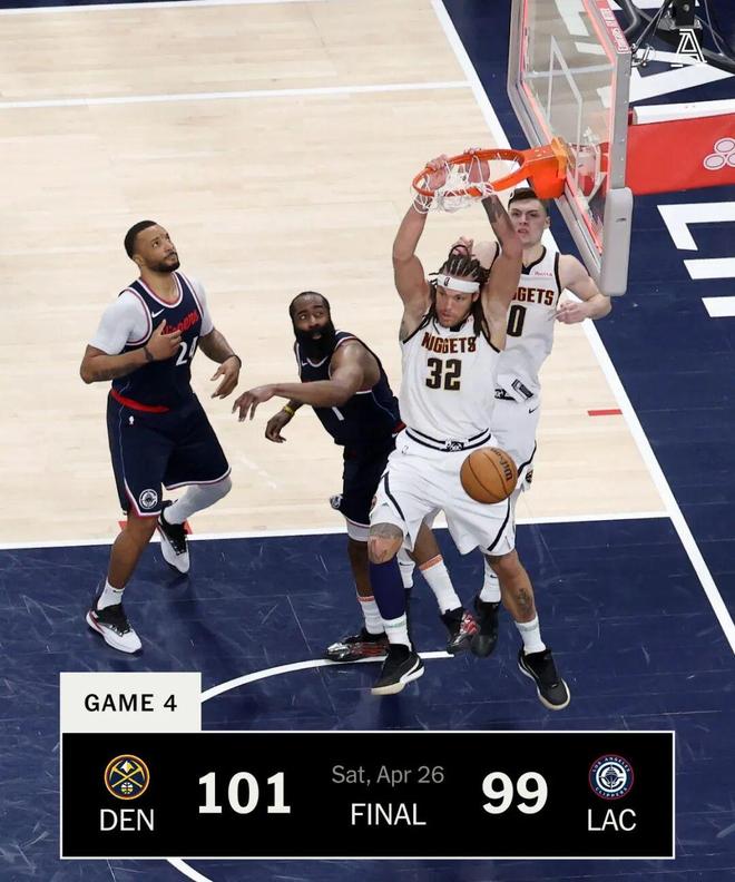 丹佛掘金对威斯布鲁克不满